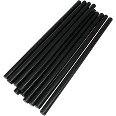 트렌드박스 50개 블랙 11mmx270mm 팩 - 핫멜트 스트립 수제 공예 DIY 홈 오피스 프로젝트 공예품 수리 및