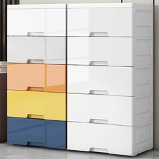 안방 프라스틱 서랍장 옷 바퀴달린서랍장 와이드 A타입 잠금 조립식 대형 1 48cm 3층, 4. 48cm D타입 3층