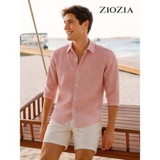 지오지아 7부 블랜드 캐주얼 셔츠 A (ABB2WC1172_A) 3068647