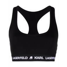 칼 라거펠트 로고 언더밴드 브라