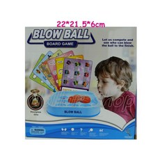 寶貝玩具屋 邏輯進階益智遊戲 大口氣趣味呼呼吹球遊戲 (吹球比賽)5066, 1個