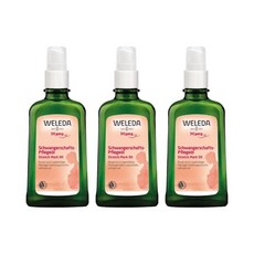 독일 내수용 벨레다 Weleda 임산부 케어 마사지 오일 튼살 천연 오일 Organic Mama Pregnancy Care Oil Stretch Mark Oil, 3개, 100ml