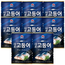 사조 고등어 / 통조림, 8개, 300g