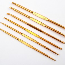 코바늘 뜨개바늘 코바늘세트-6P, 1개