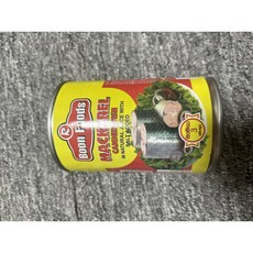 분 푸드 고등어 통조림 소금 첨가, 1개, 425g