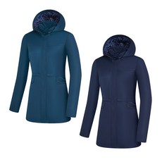 콜핑 여성 봄 속건성 탈부착 후드 경량 중기장 등산 바람막이 자켓 2261JK289W