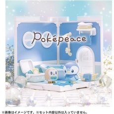 【616toys】Tomica (不挑盒況) 寶可夢 Pokepeace小屋 浴室 (波加曼&木木梟), 1個