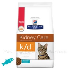 希爾思 k/d 貓用處方飼料 海魚配方, 1個, 4磅*1包