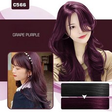 독일 기술 1/1+1 쇼핀 헤어 컬러링 샴푸 컬러 샴푸 새치 염색 샴푸 암모니아없는 염색약 편한 염색약 사은품 랜덤 증정, 1개, 그레이프 퍼플