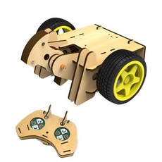 과학 실험 키트 DIY 2.4G 무선 조립 배틀 메카 코뿔소 장비 세트, 1개