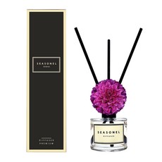 시즈넬 플라워 디퓨저 50ml 메리골드 퍼플, 바나나