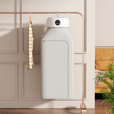 新款可摺疊乾衣機小型烘乾機智能便捷速幹小型乾衣機暖被子烘鞋器, 國內可用, 乳白色