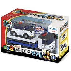 타요 스페셜 꼬마버스 친구들 더블 세트 1 긴급출동, 혼합색상, 1개