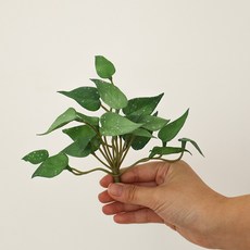 해피인어스 아이비 리프 행잉 조화 실내외겸용 벽걸이, 1개, 소 (길이 15.5cm)