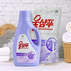 울샴푸 퍼플 라일락 용기1개+리필2개, 1세트