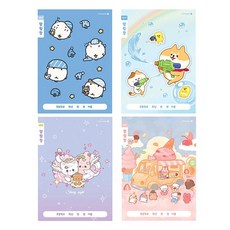 모닝글로리 초등 1-2 알림장 넓은칸 노트 A.남아, 랜덤, 2개