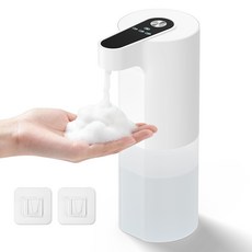 CozyTemp 자동 디스펜서 젤 거품 감지센서 비접촉 핸드워시 주방세제 손세정기, 거품타입
