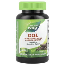 Nature's Way DGL 감초 츄어블 100정, Natures Way DGL 감초 츄어블 100정, 1개