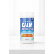 NaturalVitality 캄 마그네슘 구미젤리 오렌지맛 숙면 수면 근육이완 눈떨림영양제 틱증상, 1개, 60정