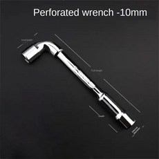 파이프 소켓 렌치 육각 엘보 자동차 기계 공구, 1개