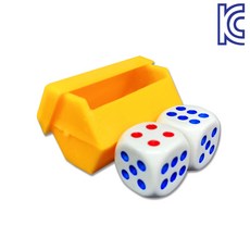 (KC인증) JL매직 상자를 흔들면 어떤 숫자인지 바로 맞추는 주사위 마술 초간단 초등마술도구, 1세트