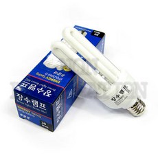 우리조명 삼파장램프 (EL 30W) - 220V 30W (E26), 전구색, 1개