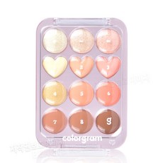 컬러그램 눈토리얼 아이 팔레트, 05 블로섬더하기코랄은사랑, 1개