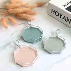 36 brushes 現貨 氣墊粉撲盒【BE3073】氣墊粉撲收納盒 粉撲盒 粉撲包裝盒, 1個, 灰色,薄款