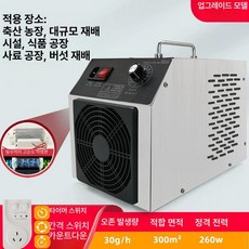 오존 발생기 살균기 탈취기 소독 냉새제거 축사 사육장, 30g 업그레이드형 독립공간장수명, 기본 모델명/품번