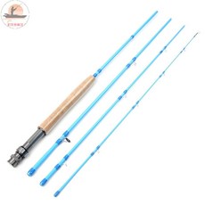【釣友俱樂部】飛蠅竿5/6# 碳素超輕4節 溪流釣魚竿 飛釣路亞漁具, 2.1米單竿
