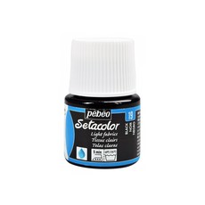 뻬베오 세타칼라 45ml 투명 섬유용 물감, 19 Black
