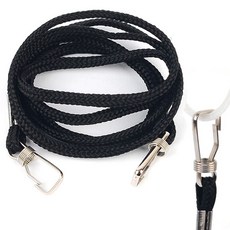 마스크 목걸이 줄 검정 스트랩 사원증 명찰 이름표kty5+5UFn