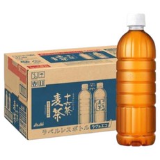 Asahi 朝日 十六茶 麥茶 無標籤瓶, 24入, 660ml