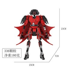 스키비디 토일렛 처형자 스피커맨 블록, L. 높이 23 cm 여성 음성 팀 336 입자