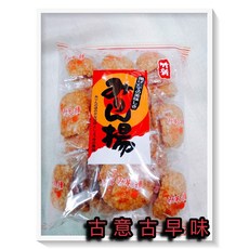 古意古早味 竹新味醂揚米果 230公克/包 日本餅乾, 1個