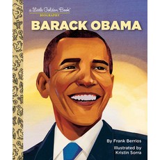 (영문도서) Barack Obama: A Little Golden Book Biography Hardcover, Golden Books, English, 9780593479360