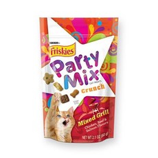 Friskies 喜躍 Party Mix Crunch 貓用香酥餅, 1包