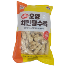 [얌얌마켓] 사조오양 바삭한 치킨탕수육 1kg(아이스박스 포함), 1kg, 1개
