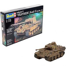 Revell 1:72 스케일 Pzkpfw V Panther Ausf.g, Revell 1:72 스케일 Pzkpfw V Panth, 1개