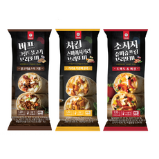 천일 브리또 3종류 맛보기, 120g, 6개