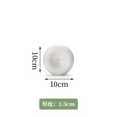 刺身海鮮擺盤模具 大平底圓盤, 10CM蘿蔔圈