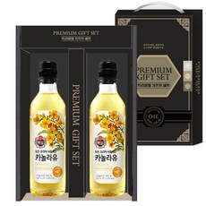 CJ선물세트 프리미엄 기프트 오일2종세트 카놀라유