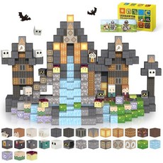 타이니트렉 마그네틱 블록-120PCS 자석 큐브 벚꽃 빌딩 블록 3-4세 5-7 6-8세 유아용 장난감 3세 이상 소년 및 소녀를 위한 STEM 감각 생일 선물, Cherry blossom