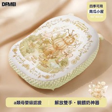 DFMEI 嬰兒斜坡枕防吐奶斜坡墊防脹氣二合一餵奶神器安撫躺睡護脊趴趴枕, 【南瓜小屋】●防吐奶枕