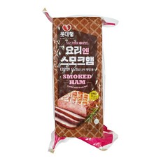 롯데 냉장 요리엔스모크햄, 3개, 1kg
