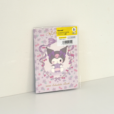 일본정품 산리오 시나모롤 쿠로미 2026 스케줄북 A6 다이어리 월간 플래너 메모노트 2종택1, 1개