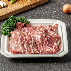 [팜스] 한돈 낙엽살 600g(300gx2팩), 600g, 1세트