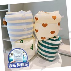 물놀이 튜브 팔튜브 암튜브 하트 스트라이프 패턴 바캉스 수영장 해변 여름 휴가용 암링 안전 부력, 1개, 그린줄무늬