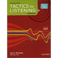 Developing Tactics for Listening S/B, Oxford University Press