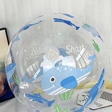 캐릭터 헬륨 파티풍선 생일풍선 행사풍선 풍선장식, 05투명풍선-하트